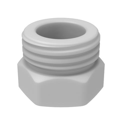 SCAT Europe Gewindeadapter, PTFE, BD S60/61 (m) auf Edelstahlkanister (w) PTFE, BD S60/61, stainless 107013