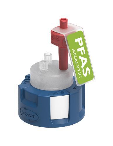 SCAT Europe HPLC Starter Kit III, PFAS-Analytik Safety Cap, Vent, Fitting 399202-PP