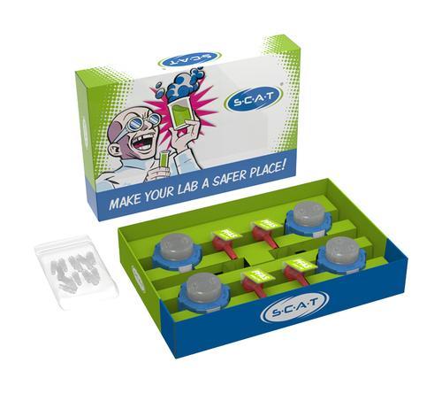 SCAT Europe HPLC Starter Kit IV, PFAS-Analytik Safety caps, fittings, indicators 399203-PP