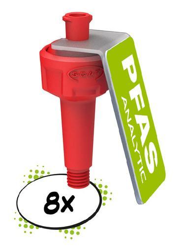 SCAT Europe HPLC Starter Kit IV, PFAS-Analytik Safety caps, fittings, indicators 399203-PP