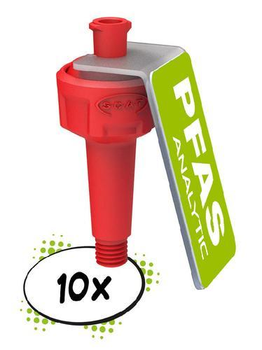 SCAT Europe HPLC Starter Kit IV, PFAS-Analytik Safety caps, fittings, indicators 399203-PP