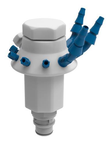 SCAT Europe Justrite Quick-Lock Connector f�r Safety Waste Cap LISA PP, PFA, PTFE fittings 350099