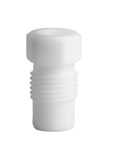 SCAT Europe PTFE Fitting NPT 1/8" with Ferrule 6.35 mm, white 107044