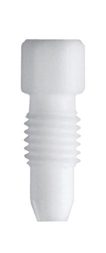 SCAT Europe PTFE Fitting with Integrated Ferrule 3.2mm, UNF 1/4", 10 pcs 107043