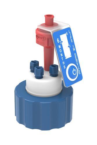 SCAT Europe Safety Cap III, GL38 vent, indicator, PFA fittings 107512