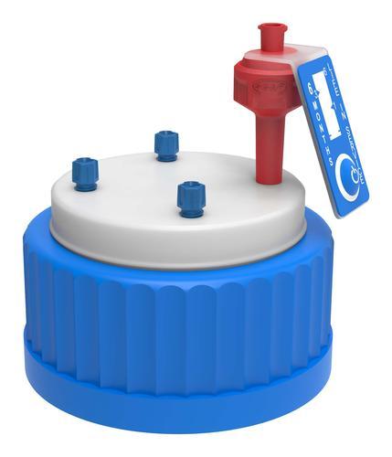 SCAT Europe Safety Cap III, GLS80 Ventil, Anzeige, PFA-Fittings 107032