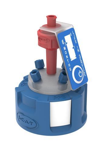 SCAT Europe Safety Cap IV, GL45, PFAS-Analytik GL45, PFAS 307410-PP