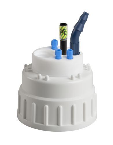 SCAT Europe Safety Waste Cap, B53 3x PFA Fittings, PP Tube, Earth 107054