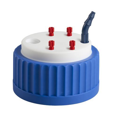 SCAT Europe Safety Waste Cap, GLS80 PFA fittings, PP tube, exhaust filter 107033