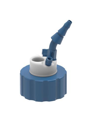 SCAT Europe Safety Waste Cap, GL/S40 PFA fittings, PP tube, exhaust filter 307109