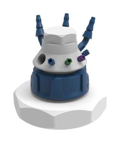 SCAT Europe Safety Waste Cap LISA, S95 Modular HPLC Waste System 350095