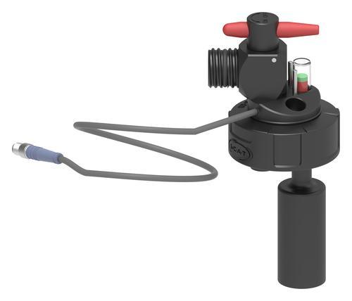 SCAT Europe Safety Waste Cap S55 electronic level control, GL25, PTFE 106719