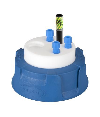 SCAT Europe SCAT Safety Waste Cap S60/61 PFA fittings, grounding, exhaust 307916