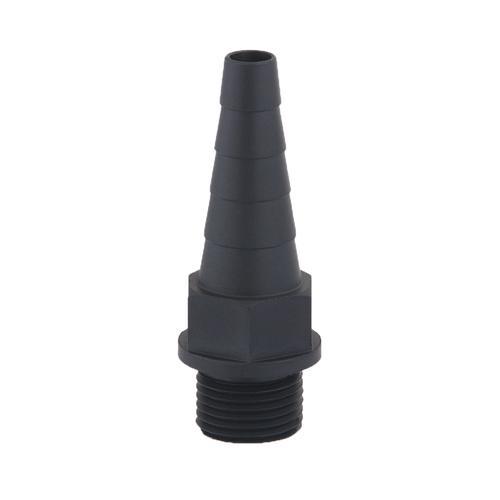 SCAT Europe Schlauch-Olive, gerade, 11 - 18 mm ID, G1/2" (m), PTFE elektrisch ableitfähig 11-18mm ID, G1/2, conductive 106410