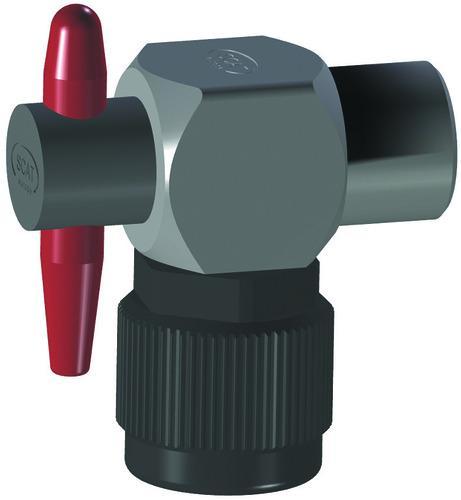 SCAT Europe SymLine Connector Pipe angled 32mm, PE-HD, conductive, 500mm 106440
