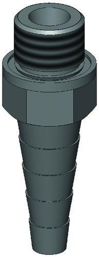 SCAT Europe SymLine Connector Pipe angled 32mm, PE-HD, conductive, 500mm 106440