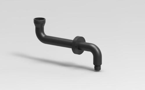 SCAT Europe SymLine Tischdurchf�hrung G 1/2" Innengewinde auf GL45 33.5mm, PE-HD, electrostatic 106400