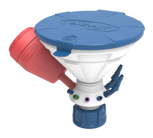 SCAT Europe Universal Waste Hub JAN, GL45 Sicherheits-Trichter, Filter, Anschl�sse 320045