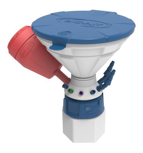 SCAT Europe Universal Waste Hub JAN, B53 Splash guard, exhaust filter 320053