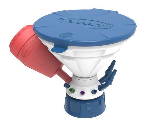 SCAT Europe Universal Waste Hub JAN, S60/61 Safety funnel, filter, fittings 320060